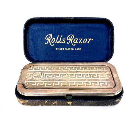 england metal razor box|Rolls Razor England .